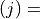 (j)=