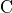 $\mathrm{C}$