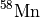 $^{58}\mathrm{Mn}$
