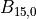 B_{15,0}