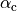 \alpha_{\mathrm{c}}